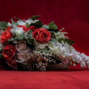 ramo de novia multicolor