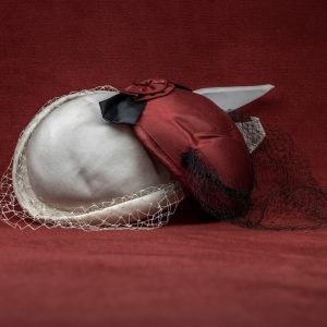 tocados rojo y blanco