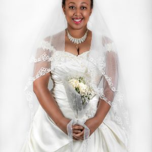 Vestido de novia color marfil XXL